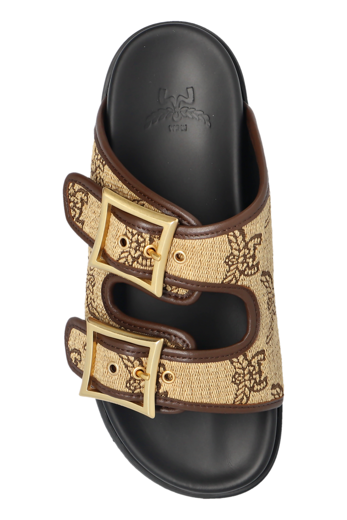 MCM Slides with Visetos pattern | Women's Shoes | Vitkac